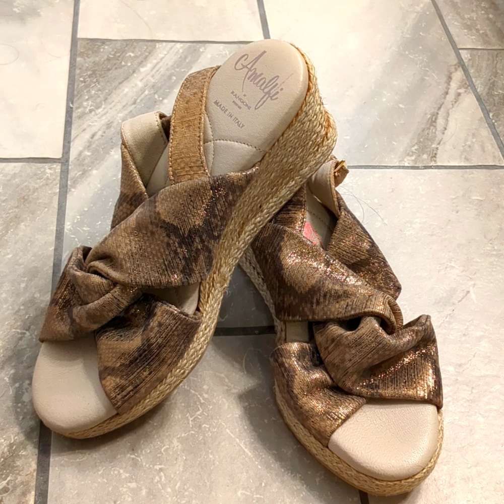 NWOT Amalfi Rangoni 'Laerte' Espadrilles size 5